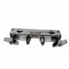 Metal drum hardware component for drum kit setup and stability.