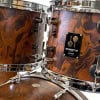High-quality Sonor Momentum Birch 22-inch shell pack with California Burl finish.