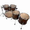 High-quality Sonor Momentum Birch 22-inch shell pack featuring a stunning California Burl finish, pe.