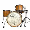Sonor Vintage Series 20in 4pc shell pack in teak semi gloss finish.