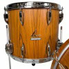 Sonor Vintage Series 20-inch shell drum in teak semi gloss finish.