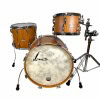 Sonor Vintage Series 20in 3pc shell pack in teak semi gloss finish.