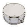 Snare drum for professional drumming and percussion. High-quality drum with chrome hardware, perfect.