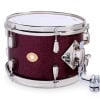 High-quality maroon sparkle snare drum for professional drummers.