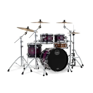 Drummers Only professional drum kit with cymbals, snare, and bass drum, ideal for drummers and music.