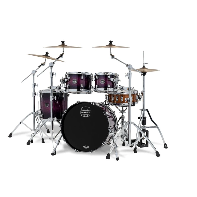 Drummers Only professional drum kit with cymbals, snare, and bass drum for drumming enthusiasts and.