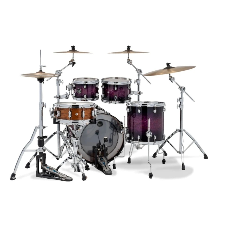 High-quality drum kit with cymbals, perfect for professional drummers and studio use. Ideal for drum.