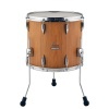 Vintage Sonor 20-inch drum shell pack in Teak semi-gloss finish.