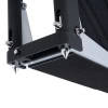 Close-up of DW 9000X Series 2-Leg Hi-Hat Stand with spiked feet.