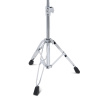 Drum stand for cymbals and toms, adjustable and sturdy for drummers.