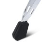 Close-up of DW 9000X Series Double Tom Stand base with black rubber foot.