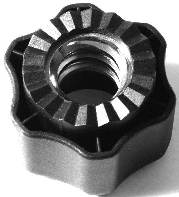 Drum hardware component for Tama HT730-22 round nut height lock.