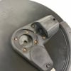 Close-up of Roland CY8 cymbal trigger with mounting hardware.