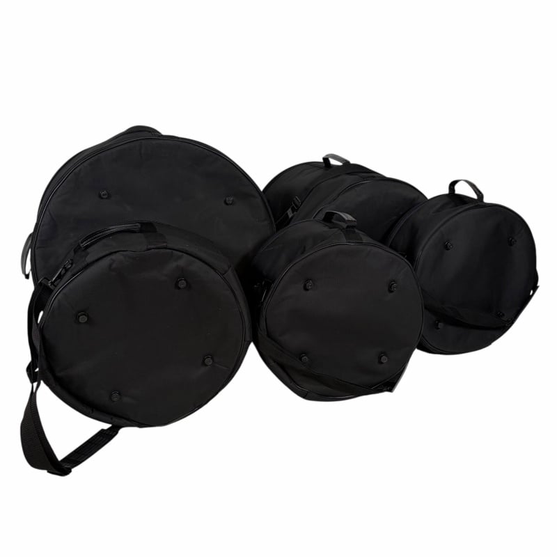 Drummers Only black drum bag set for drum accessories and hardware storage.