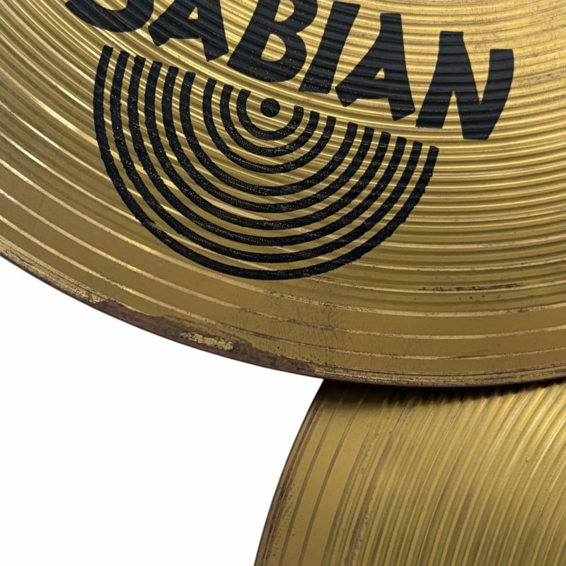 Sabian cymbal for drummers, high-quality percussion instrument.