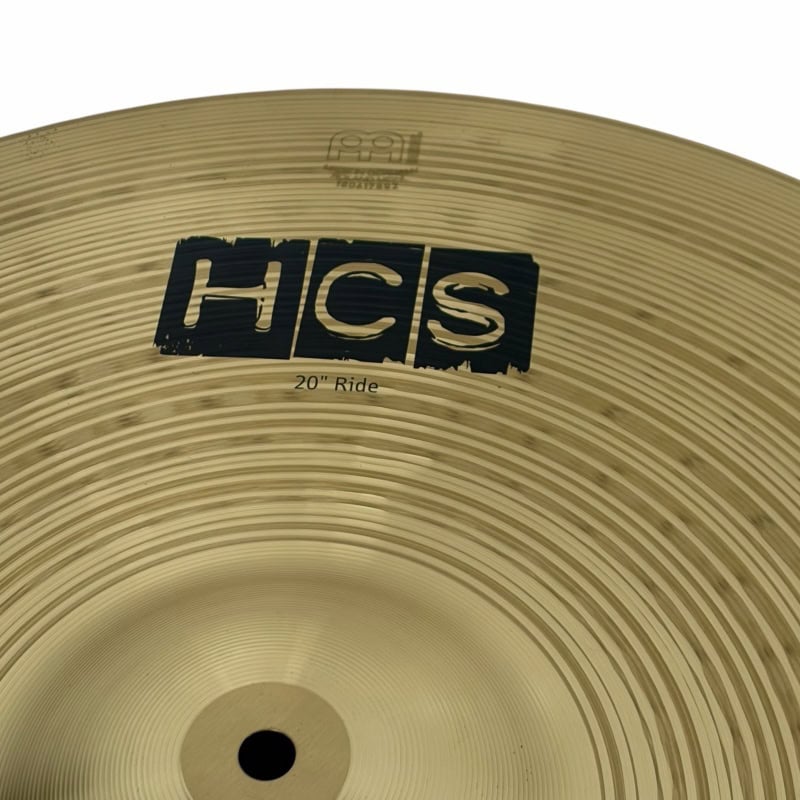 HCS 20-inch ride cymbal for drummers, ideal for live performances and studio recordings. High-qualit.