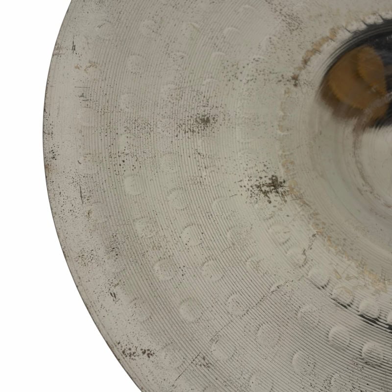 Drummers Only logo engraved on a cymbal surface for drum enthusiasts.
