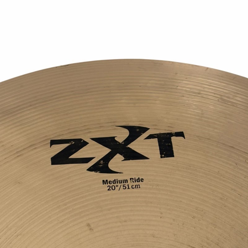 ZXT medium ride cymbal for drummers, 20-inch/51cm size, high-quality percussion instrument.