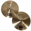 Pair of Meinl Byzance Traditional 12-inch hi-hat cymbals for drumming.