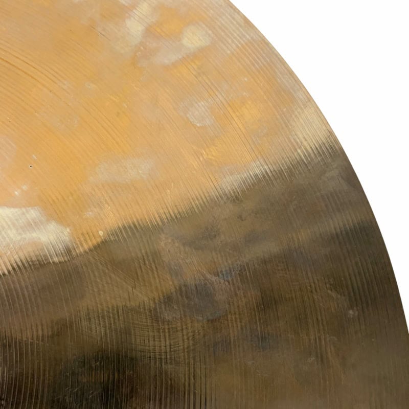 Close-up of Sabian HHX 18in Evolution Crash Cymbal with detailed grooves.