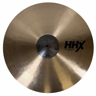 Sabian HHX 21in Raw Bell Dry Ride cymbal for drummers and percussionists.