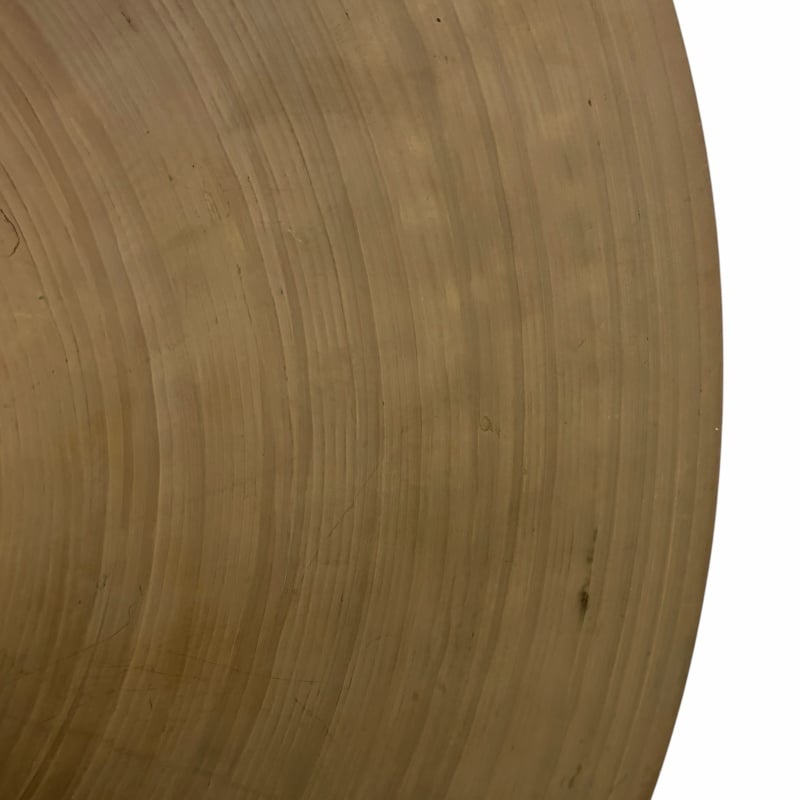Close-up of UFIP Class Series 18in crash cymbal showing detailed surface.