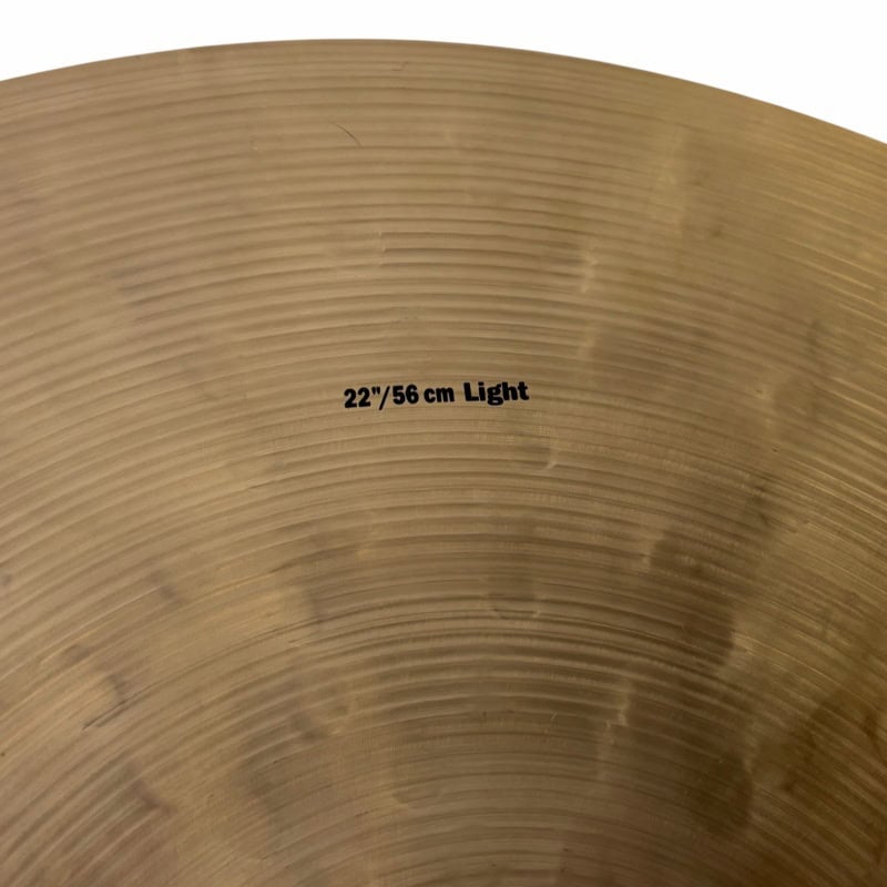 Sabian 22 inch Artisan Ride cymbal for drummers and percussionists.