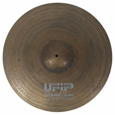 UFIP Natural Series 22-inch ride cymbal for drumming and percussion.