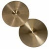 Pair of Zildjian Armand 14-inch hi-hat cymbals for drumming.