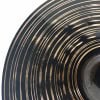 Close-up of Meinl Classics Custom Dark 16in Crash cymbal with concentric grooves.