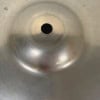Close-up of Sabian XSR 14in Fast Crash cymbal showing its surface and central hole.