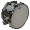 Remo bass drum for drummers, shiny metallic finish, professional quality.