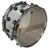 High-quality snare drum with chrome finish and drum hardware.