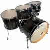 Black Tama Superstar Classic 5-piece drum shell pack for professional drummers.