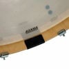 Close-up of Tama Superstar Classic 22-inch drum shell with hardware.