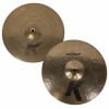 Pair of Zildjian K Series 14-inch hi-hat cymbals for drumming.