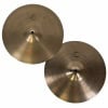 Pair of Tosco 14-inch hats cymbals for drumming and percussion.