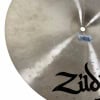 Close-up of Zildjian K Custom 18in Dark Crash Cymbal with logo visible.