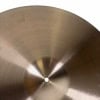 Close-up of Meinl 20-inch medium crash cymbal for drumming.