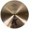 Zildjian K Custom 18in Dark Crash Cymbal for drummers and percussionists.