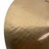 Close-up of Zildjian K Custom 18in Dark Crash Cymbal showing surface details.