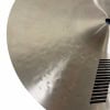 Close-up of Zildjian K Custom 14in Dark Hi-hats cymbals with detailed grooves.