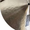 Close-up of Zildjian K Custom 14in Dark Hi-hats cymbals with detailed surface texture.