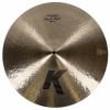 20-inch Zildjian K Custom Dark Ride cymbal for drummers and percussionists.