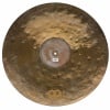Meinl Byzance Extra Dry 21-inch transition ride cymbal for drums.