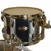 Pearl Masters 24-inch drum shell pack with gold hardware and mirror finish.