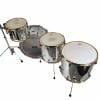 Pearl Masters 24in shell pack with gold hardware and mirror finish.