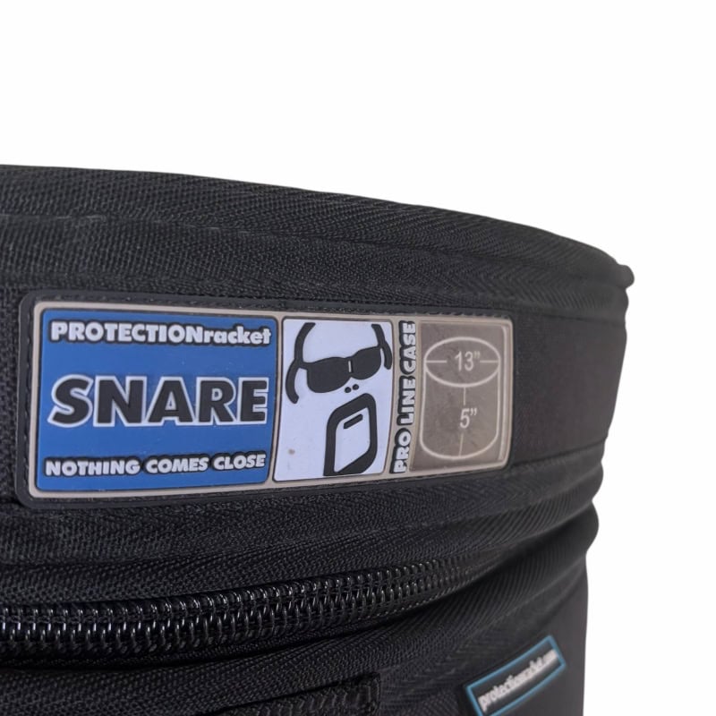 13x5 inch snare drum case by Protection Racket for drummers.