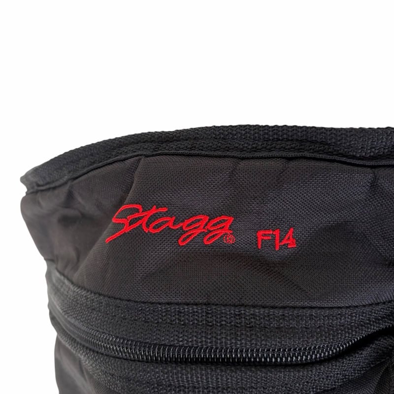 Stagg 14in floor tom drum bag for percussion instruments.