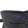 Black Stagg 14in tom drum bag with logo and zipper.
